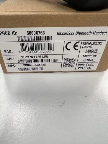 68xx/69xx Bluetooth Handset (50006763) Compatible with Mitel 6930 and 6940 in Kuwait