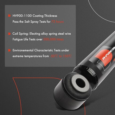 A-Premium Rear Suspension Shock Absorber Compatible with Mazda 6 2018 2019 2020 2021, 2-PC Set in Kuwait