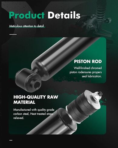 SCITOO Rear Pair Shock Absorbers Struts Compatible with 2007-2015 for Mazda for CX-9, Replace 349070 37331 Automotive Shocks in Kuwait
