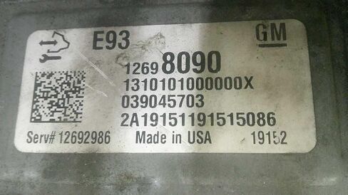 وحدة التحكم في المحرك ECM تناسب 19-21 سيلفرادو المتوافقة مع Sierra Express 12692986 in Kuwait