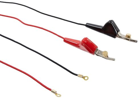 Fluke Networks LEAD-ABNPRJ11 Test Leads with Angled Bed-of-Nails Clips, Piercing Pin Clips & RJ11 Plug for TS54, TS53, TS23 Test Sets, Black in Kuwait