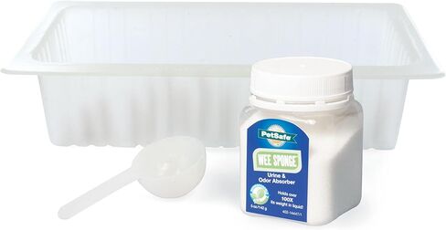 Pet Loo Pee-Pod with Sponge - 7-Pack - Indoor Toilet Tray for Pets - Urine Disposal in Saudi Arabia