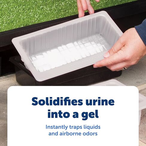 Pet Loo Pee-Pod with Sponge - 7-Pack - Indoor Toilet Tray for Pets - Urine Disposal in Saudi Arabia
