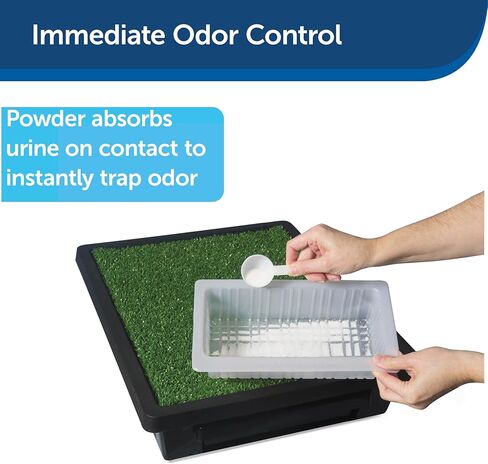 Pet Loo Pee-Pod with Sponge - 7-Pack - Indoor Toilet Tray for Pets - Urine Disposal in Saudi Arabia