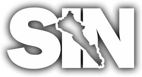 Sticker Sinaloa Decal Mexico Letters Car Truck Window Laptop Map Vinyl Bumper SIN Estado MX (3.9 x 9 inches, Sinaloa) in Kuwait