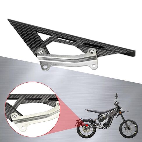 غطاء حماية للسلسلة من البلاستيك متوافق مع الدراجة الترابية الكهربائية Talaria Sting X3 MX3 MX4 MX5 in Kuwait