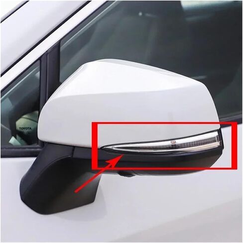 Mirror Indicator Light For Toyota For RAV4 RAV 4 For Wildlander 2020-2023 Replace Rear View Turn Signal Light Side Mirror Rearview Indicator (Right) in Kuwait
