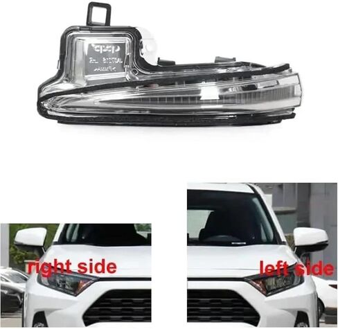 Mirror Indicator Light For Toyota For RAV4 RAV 4 For Wildlander 2020-2023 Replace Rear View Turn Signal Light Side Mirror Rearview Indicator (Right) in Kuwait