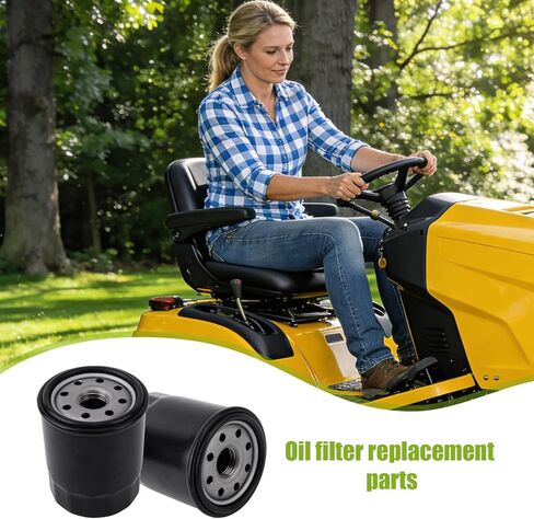 2pcs Oil Filter Replacement for Hydro-Gear 52114 Toro 109-3321 Gravely 21545100, Transmission & Hydraulic Automotive Engine Car Filtro Aceite Motor Compatible with Ariens Bad Boy Bush Hog Exmark in Kuwait