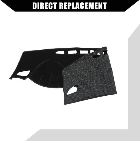 Dash Cover for Audi Q3 2012-2018 / Center Console Dashboard Cover/Non-Slip/Polyester / 1 Pcs Black in Kuwait