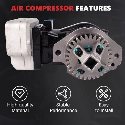 3687343 Air compressor Compatible with Cummins ISX 2010 and Newer Replace 3685918 3690864RX 3690864RXCUM 4318220 4318220RX 4318220RXCUM in Saudi Arabia