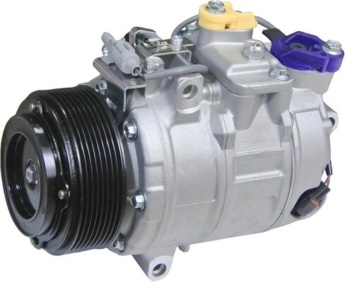 AC Compressor with Clutch for BMW 3/4/5/6/7 Series X5 X6 & M 2010-2019 Models | Fits 335i 435i 535i 640i 740i M2 M235i M3 M4 X5 X6 Replacement for N55/S55 OEM CO29221C 64529154070 in Saudi Arabia