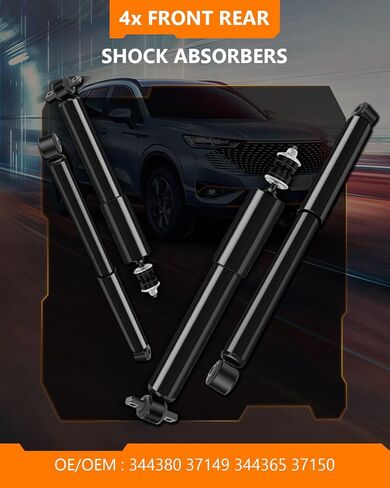 (2WD) Shocks for Chevy for GMC - OCPTY Front Rear Gas Shock Absorbers Fit for 1999 2000 2001 2002 2003 2004 2005 2006 2007 for Chevy Silverado 1500,1999-07 for GMC Sierra 1500 344380 344365 Set of 4 in Kuwait