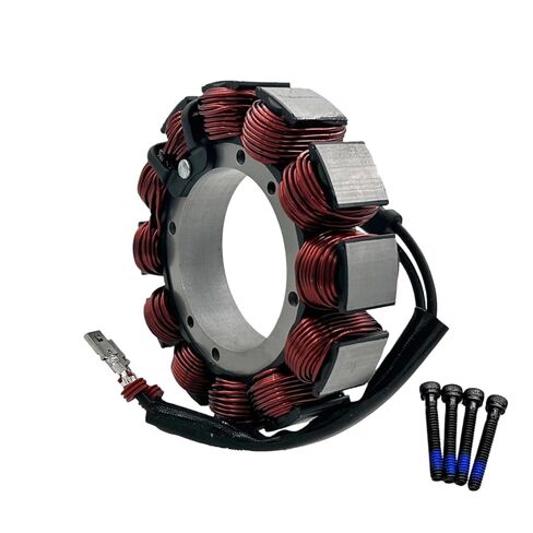 ملف الجزء الثابت 29987-02 29987-02A لـ Harley FLHR FLHT FLTR 2002-2005، مولد 45 أمبير يناسب Electra Glide Ultra Classic Road King Police 1450 Twin Cam 88 Touring in Kuwait