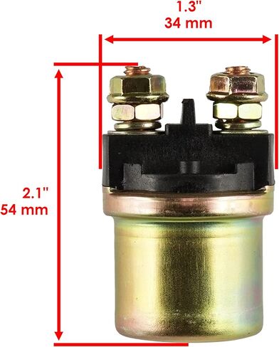Caltric Starter Solenoid Relay Compatible with Tigershark 640 770 900 1000 New in Kuwait