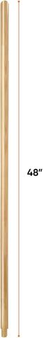 Superio Brand 180 48" Wooden Handle-USA Thread,Brown in Kuwait