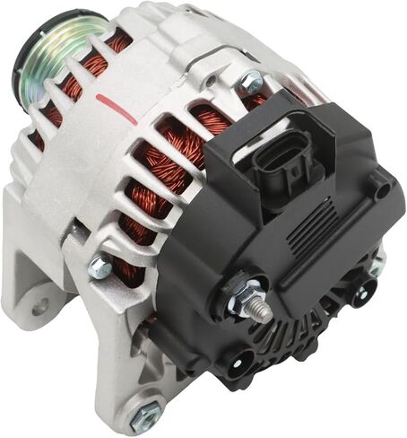 11673 Alternator Compatible with Sentra 1.8L L4 2013-2019 12V 110A 6-Groove Clutch Pulley Clockwise 23100-3SH2B 2611855B FG12T039 in Kuwait