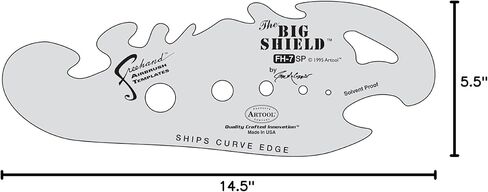 Artool Freehand Template #7 , White in Saudi Arabia