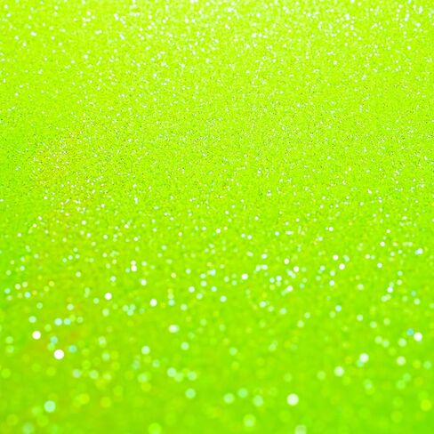 Hemway Craft Glitter 100g / 3.5oz Glitter Flakes for Arts Crafts Tumblers Resin Epoxy Scrapbook Glass Schools Paper Halloween Decorations - Microfine (1/256" 0.004" 0.1mm) - Fluorescent Green in Saudi Arabia