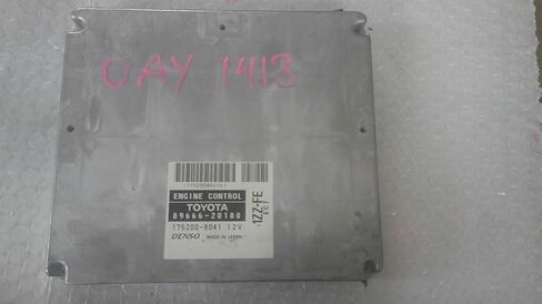 Engine ECM Control Module GT 1ZZFE Engine Fits 02 CELICA 89666-20180 8966620180 in Kuwait