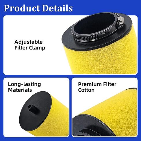 17254-HN5-670 Air Filter 15412-HM5-A10 Oil Filter Compatible with Honda Rancher 350 2000-2006/Rancher 400 2004-2007 in Saudi Arabia