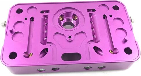 Billet Race Calibrated Carburetor Metering Block for Holley 4150 Carb Purple in Kuwait
