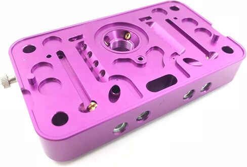 Billet Race Calibrated Carburetor Metering Block for Holley 4150 Carb Purple in Kuwait