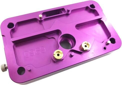Billet Race Calibrated Carburetor Metering Block for Holley 4150 Carb Purple in Kuwait