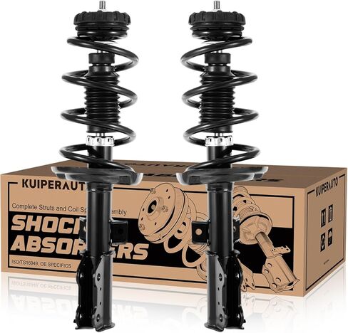 KUIPERAUTO Complete Front Shocks Struts w/Springs Compatible for 2010-2016 Cadillac SRX 172909, 2PCS in Kuwait