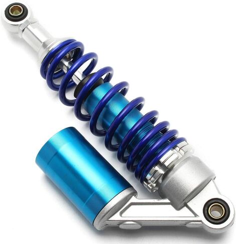 YONGHONG 13 3/8" 340mm Air Shocks Absorber Compatible with Honda Yamaha Motorcycle ATV 1PC(Blue/Silvery) in Kuwait