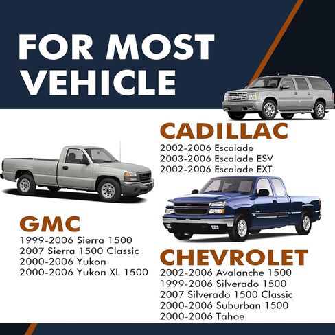 زوج تلقائي PM من 2 ممتص الصدمات الأمامي متوافق مع 1999-2006 GMC Sierra 1500 Monotube ترقية الأداء in Kuwait