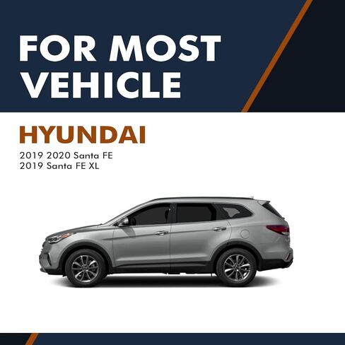 PM Auto Pair of 2 Rear Shock Absorber Replacement For 2019 2020 Hyundai Santa FE in Kuwait
