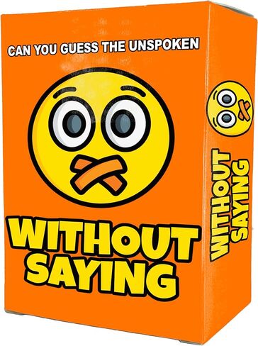 Without Saying 2 – an Exciting Game Night Charades Experience for Families & Everyone Race Against Time, Avoid Off-Limits Words, and Enjoy Hilarious Team Challenges at Every Party in Saudi Arabia