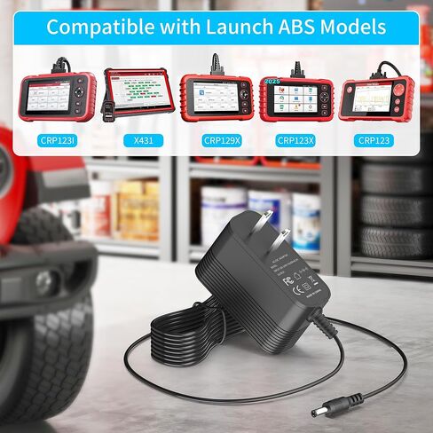 محول تيار متردد/تيار مستمر 5 فولت متوافق مع إطلاق استبدال ABS SRS لـ CRP123i CRP123x CRP123e CRP129 CRP129X CRP129e Obd2 أداة الماسح الضوئي التشخيصي كابل شحن سلك إمداد الطاقة in Kuwait