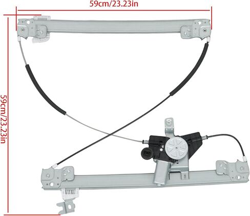labwork Power Electric Window Regulator with Motor Front Left and Right Side Replacement for Nissan Pathfinder 2013-2021 80721-3KA0A in Kuwait