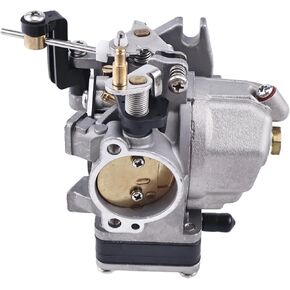 Carburetor Carb 6E8-14301-00 6E81430100 Compatible with Yamaha Outboard 9.9HP 15HP 9.9 15 2 Stroke 86-93 684-14301 in Saudi Arabia