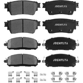 D2413 2391 Ceramic Brake Pads For 2022-2024 Infiniti QX60/Nissan Pathfinder/ARIYA/Mitsubishi Outlander 4-Wheel Set Ceramic Disc Brake Pads in Saudi Arabia