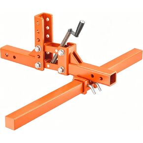 Heavy Duty Manual Implement Lift for ATV/UTV – 1-Point Lift System, 2-Inch Receiver, 50" Wide, Durable Material Handling Chain Accessory, Ergonomic Design – Orange in Saudi Arabia