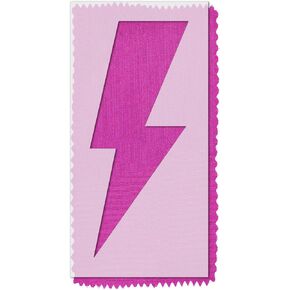 Stencil Stop Lightning Bolt Stencil - 3.75 x 9 inches - Reusable Stencils for Painting on Wood, Walls, Fabric & Rocks - Durable 14 Mil Mylar Plastic for DIY Crafts & Art Projects in Saudi Arabia