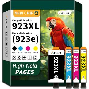 923 Ink cartridges for hp Printers Replacement for HP 923e 923XL 923 Ink Cartridges for OfficeJet Pro 8130e 8135e 8138e 8139e 8122e 8124e 8132e 8125e 8120 8134 Printer (BMCY, with Chip) in Saudi Arabia