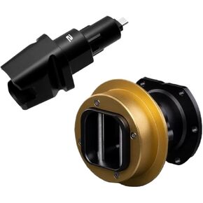 Steering Wheel hub Adapter QR2 Pro Bundle (Type-C) Quick Release Fanatec QR2 Pro Wheel-Side & QR2 Base-Side (Type -C Port) Wheel hub Base Adapter(QR2 Pro Bundle)(Qr2 Pro Bundle) in Saudi Arabia