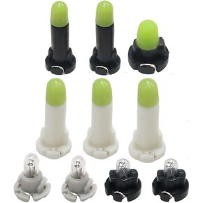 10pcs Cooler Control Switch Bulb Fit for Toyota 4Runner 2003-2009 Replace#90010-09015 90010-09016 90010-09017 90010-09018 90010-09019 (Blue Cap) in Saudi Arabia