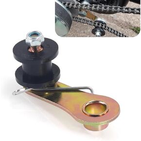 Chain Roller Tensioner, Metal Chain Adjuster Sprocket Guide, Heavy Duty Chain with Spring, Universal for Most ATVs, Motorcycles, Mini Bikes (Black) in Kuwait