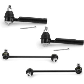 Suspension Kit Outer Tie Rod End & Sway Bar Front 4pcs for Kia for Spectra5 2.0L 2005-2009 Steel in Kuwait