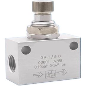 1PCS Throttle Valves GRO/GRLA/GR-M5-1/8-1/4-QS4-6-8-10-RS-D-B(GRO-QS-6 193973) in Saudi Arabia