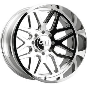 CALI Off-Road Invader 9115 Chrome 24X14 6-135 -76MM 87.1MM in Saudi Arabia