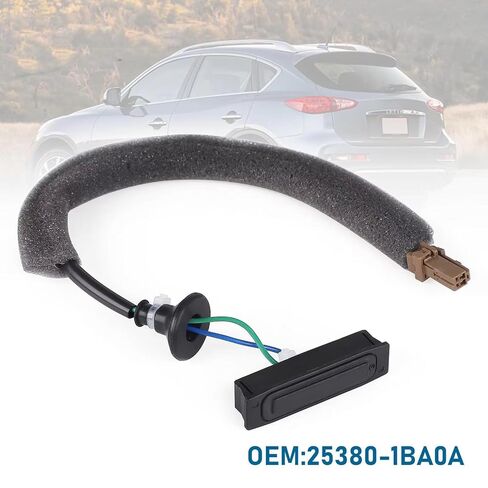 Compatible with Nissan Compatible with Infiniti Ex35 2008 2009 2010 2011 2012 2013 Tailgate Liftgate Release Switch Assy-Trunk Opener in Kuwait