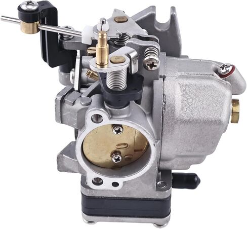 Carburetor Carb 6E8-14301-00 6E81430100 Compatible with Yamaha Outboard 9.9HP 15HP 9.9 15 2 Stroke 86-93 684-14301 in Saudi Arabia