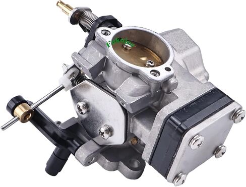 Carburetor Carb 6E8-14301-00 6E81430100 Compatible with Yamaha Outboard 9.9HP 15HP 9.9 15 2 Stroke 86-93 684-14301 in Saudi Arabia
