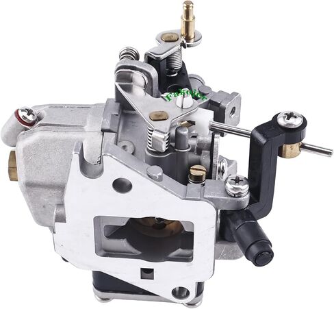 Carburetor Carb 6E8-14301-00 6E81430100 Compatible with Yamaha Outboard 9.9HP 15HP 9.9 15 2 Stroke 86-93 684-14301 in Saudi Arabia